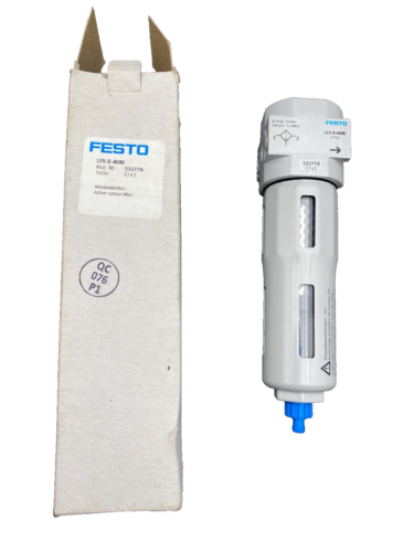 FESTO LFX-D-MINI 532776 F743 ACTIVE CARBON FILTER x1pc