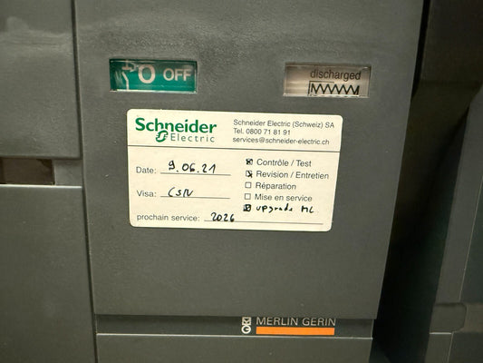 SCHNEIDER Masterpact NW25H1 MICROLOGIC 5.0H NW25 H1 REVISE + UPGRADE - KLR Automation