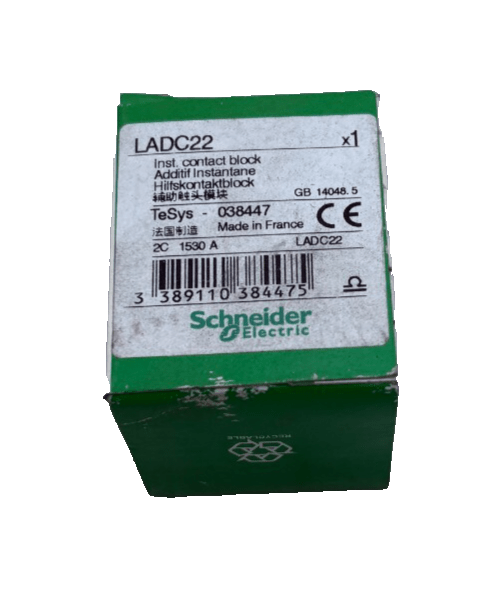 SCHNEIDER ELECTRIC LADC22 CONTACT BLOK x1 - KLR Automation