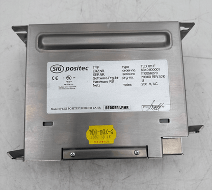 BERGER LAHR SIG POSITEC TLD 011 F 63401100001 PRG 730.00 REV 1.010 CONVERTISSEUR - KLR Automation