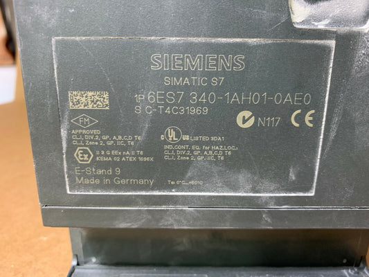 Siemens S7 SIMATIC CP340 6ES7 340 - 1AH01 - 0AE0 (6ES73401AH010AE0) - KLR Automation