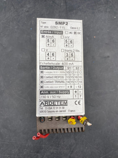 1pc x ARDETEM SM2 SMP2 230VDC I/O MODULE - KLR Automation