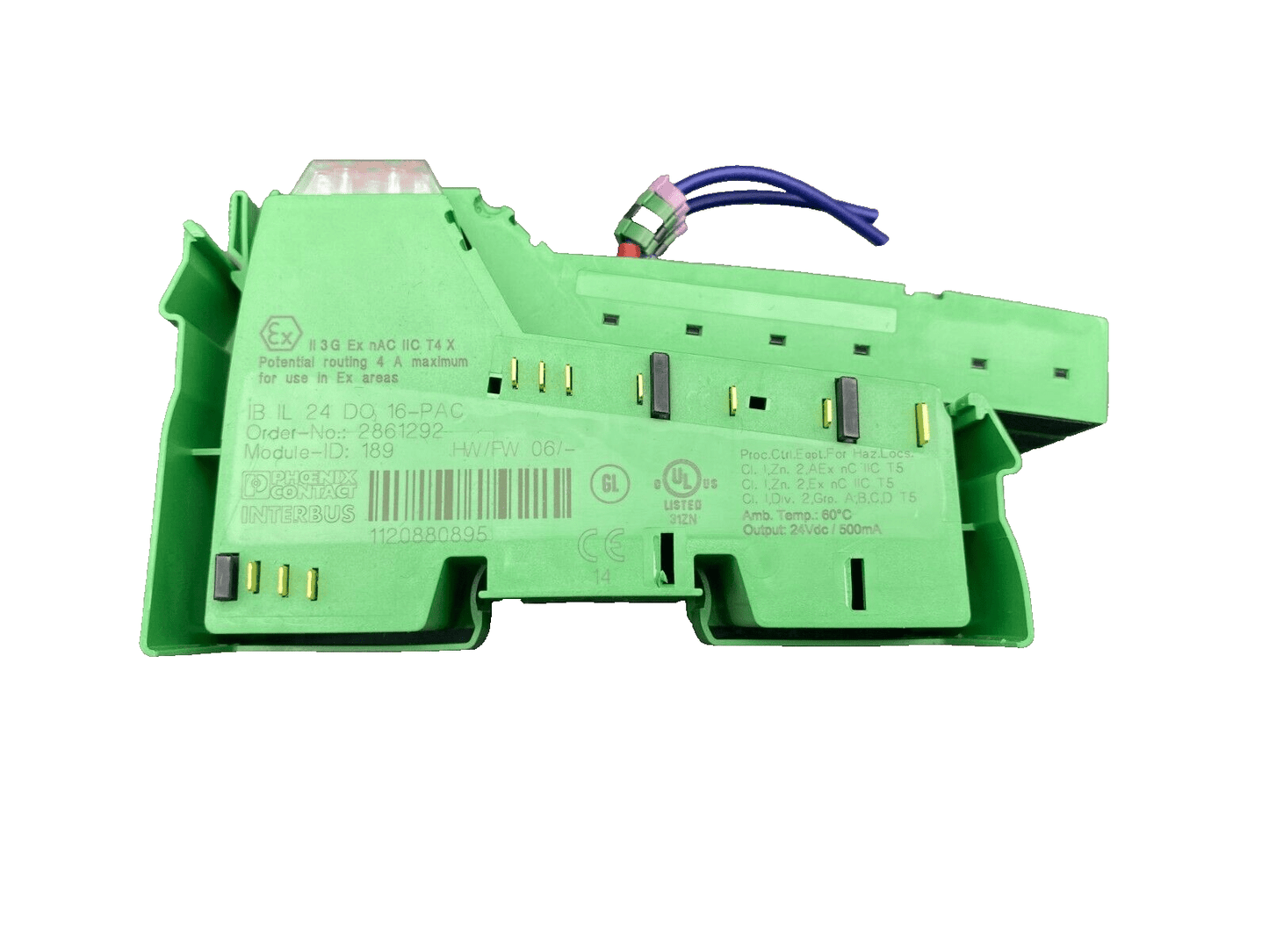 PHOENIX CONTACT IB IL 24 2861580 + 2862835 + 2861289 + 2862822 + 2861292 2861331 - KLR Automation