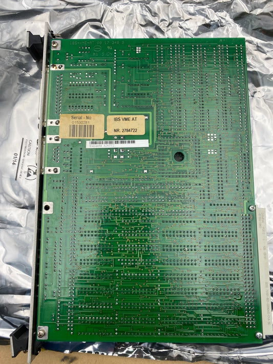 PHOENIX CONTACT IBS VME AT 9017340B 02784722 PROCESSOR MODULE