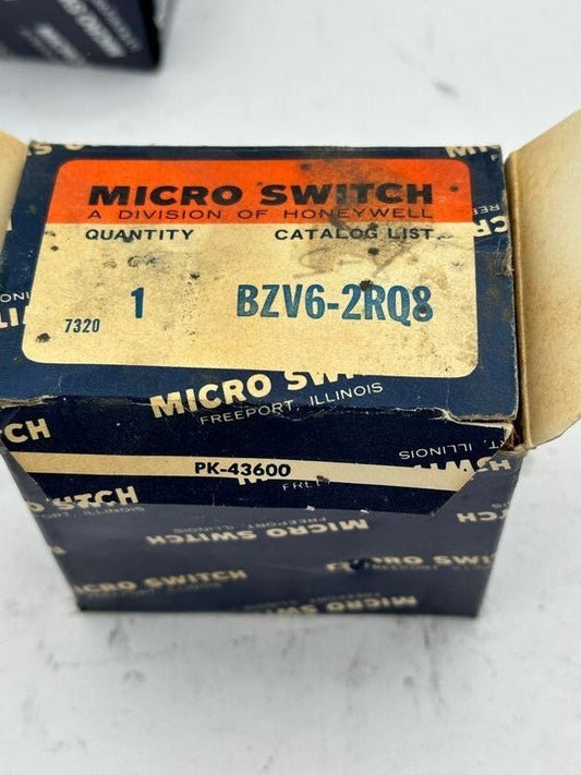 1pc x MICRO SWITCH LIMIT SWITCH BZV6 - 2RQ8 - KLR Automation