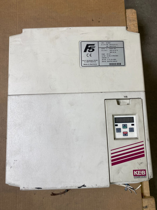 KEB F5 17F5G1H - 3600 FREQUENCY INVERTER + KEB 00F5060 - 1000 OPERATOR - KLR Automation