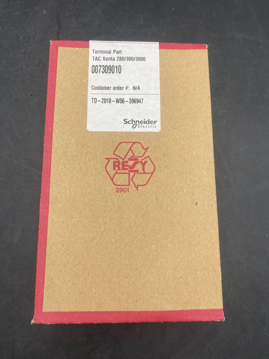 SCHNEIDER ELECTRIC TERMINAL PART TAC XENTA 280/300/3000 007309010 TD-2010-W06-39