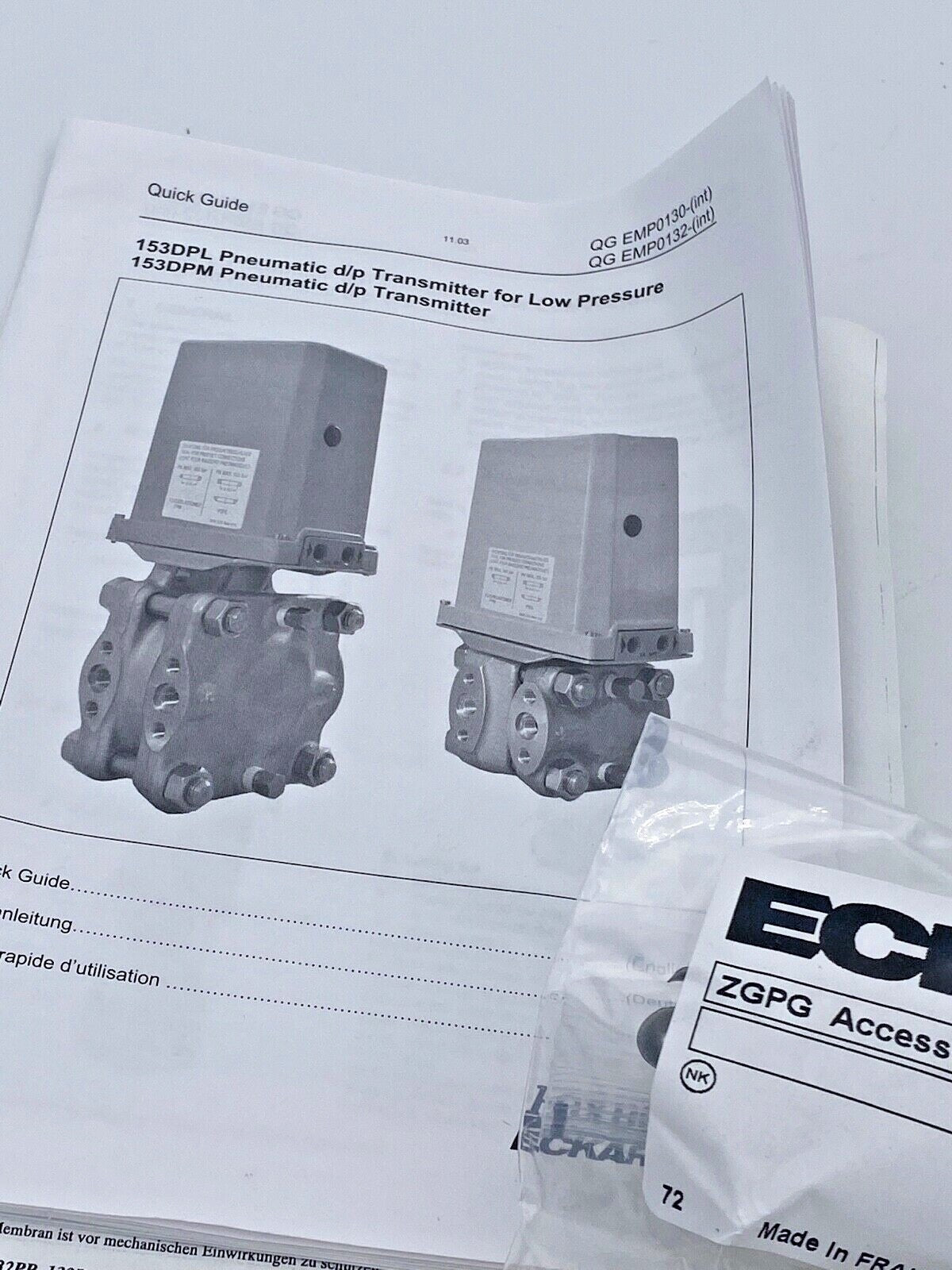 1pc x Foxboro Pneumatic Pressure Transmitter 153DPM Eckardt 153DPM - D2211V1 - A - KLR Automation