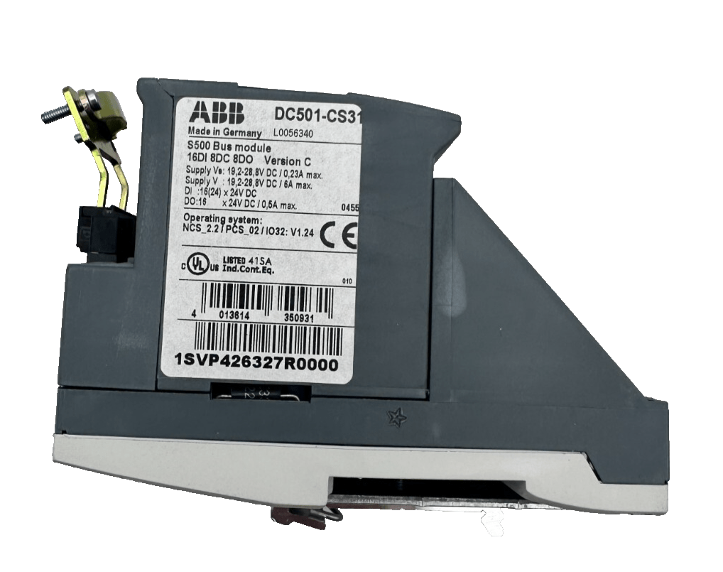 ABB KBA DC501 DC501 - CS31 S500 BUS MODULE 16DI 8DC 8DO VERSION C - KLR Automation