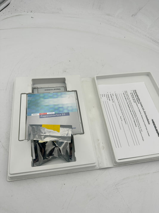 HEIDELBERG LOGICIEL PREPRESSINTERFACE 3.0 PREPRESS INTERFACE CP.186.1012/05
