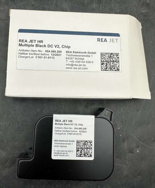 REA JET HR 054.980.209 MULTIPLE BLACK DC V2 INK CHIP BB:12/2021 x2pc