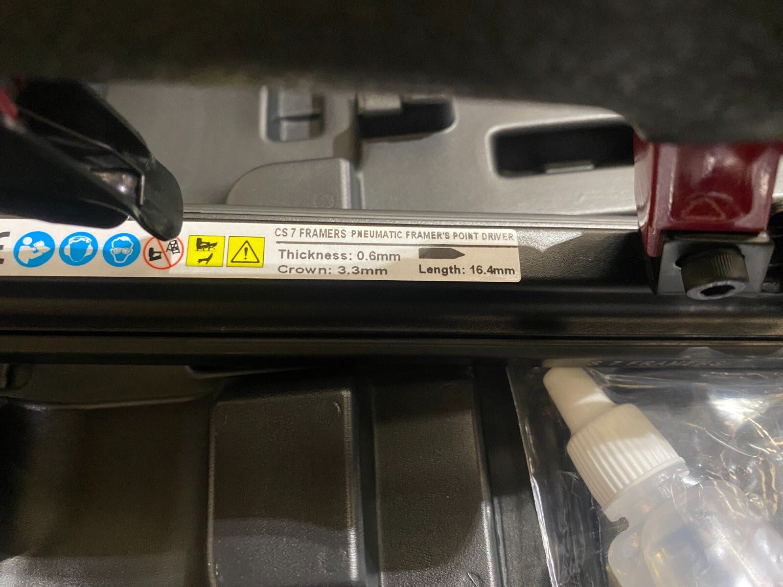 CASSESE CS7FRAMERS PNEUMATIC FRAMER'S POINT DRIVER FOR 16.4mm POINT x1pc - KLR Automation