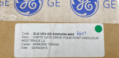 GENERAL ELECTRIC ALSTOM S20X4384/300 - 4602 PCB FOR MVD300 - 4602 DEFAUT N° 185 - KLR Automation