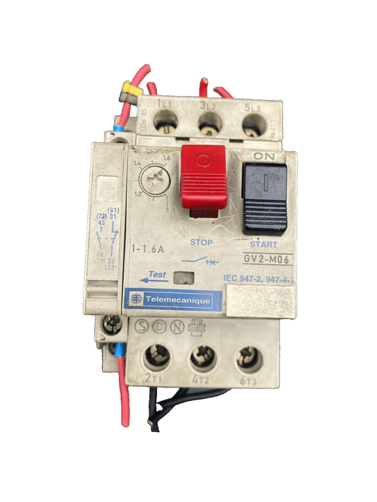TELEMECANIQUE GV2 - M06 + GV2 - AN11 - KLR Automation
