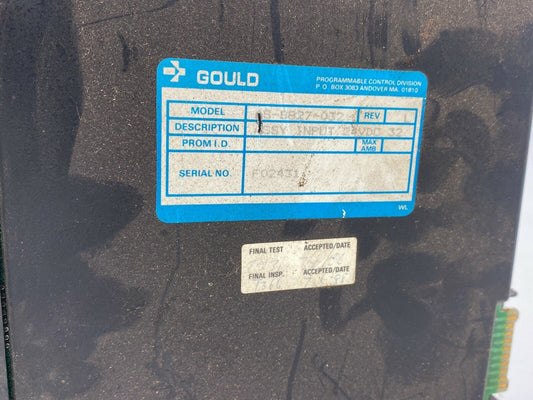 Gould AS - B827 - 032 Module Input 24 VDC24v - KLR Automation