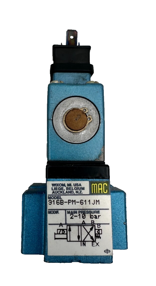 MAC 9168-PM-611JM SOLEINOID VALVE