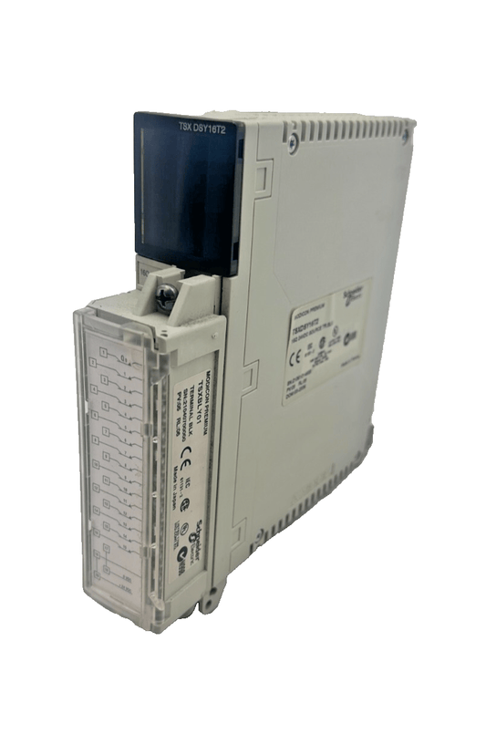 SCHNEIDER ELECTRIC TSXDSY16T2 PV:05 RL:05 16Q 24VDC SOURCE TR.BLK + TSXBLY01 - KLR Automation