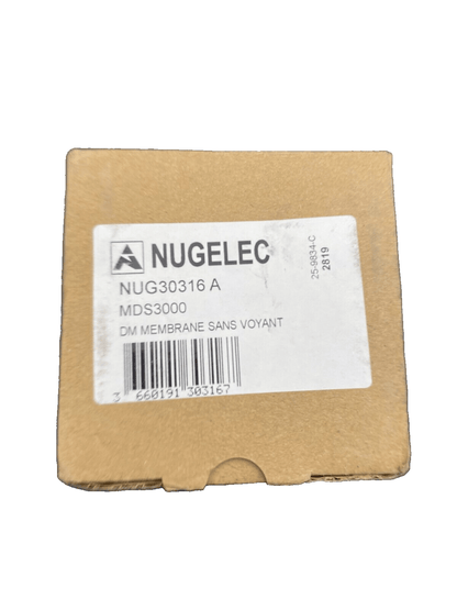 NUGELEC NUG30316 A MDS3000 DM MEMBRANE SANS VOYANT x5pc - KLR Automation