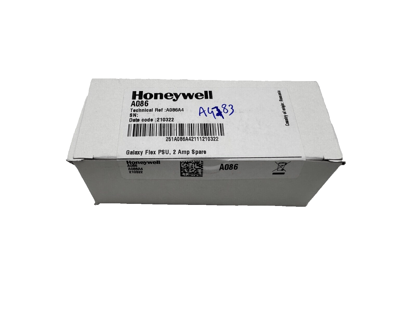 HONEYWELL A086 A086A4 GALAXY FLEX PSU 2 AMP SPARE x1pc - KLR Automation