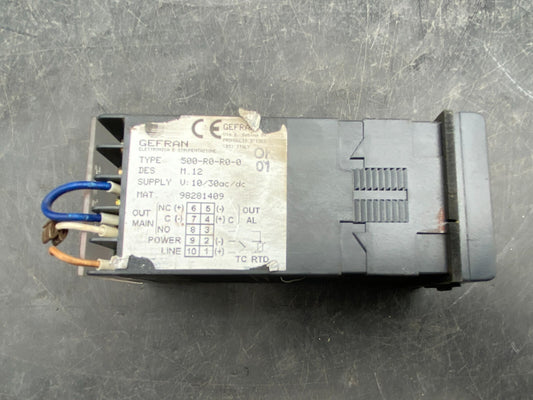 GEFRAN 500 500 - R0 - R0 - 0 M.12 10/30 AC/DC THERMOREGULATEUR - KLR Automation