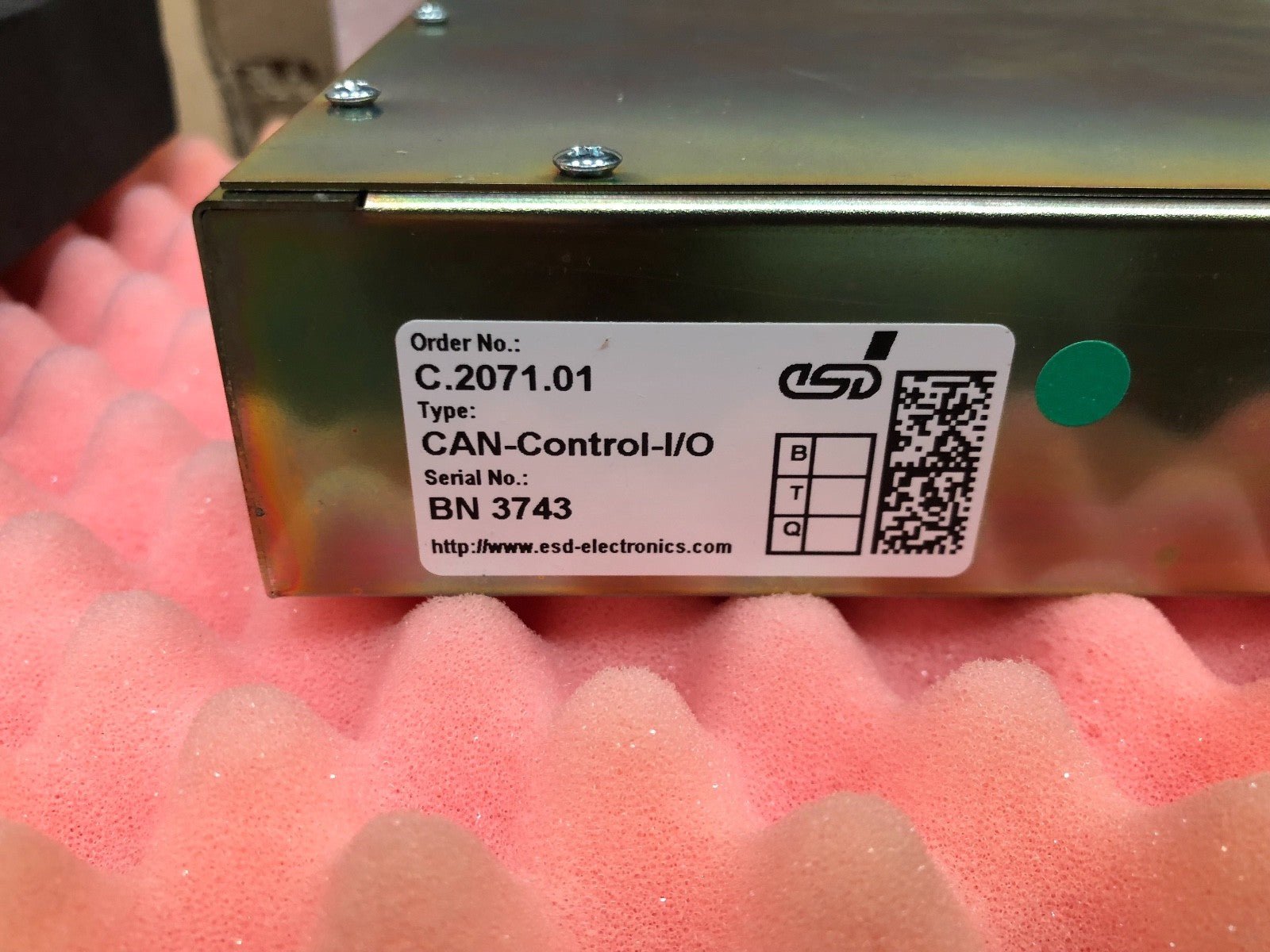 CAN - Control - I/O Digital Inputs and Outputs - Plug - in Case 64 I/O esd electronics - KLR Automation