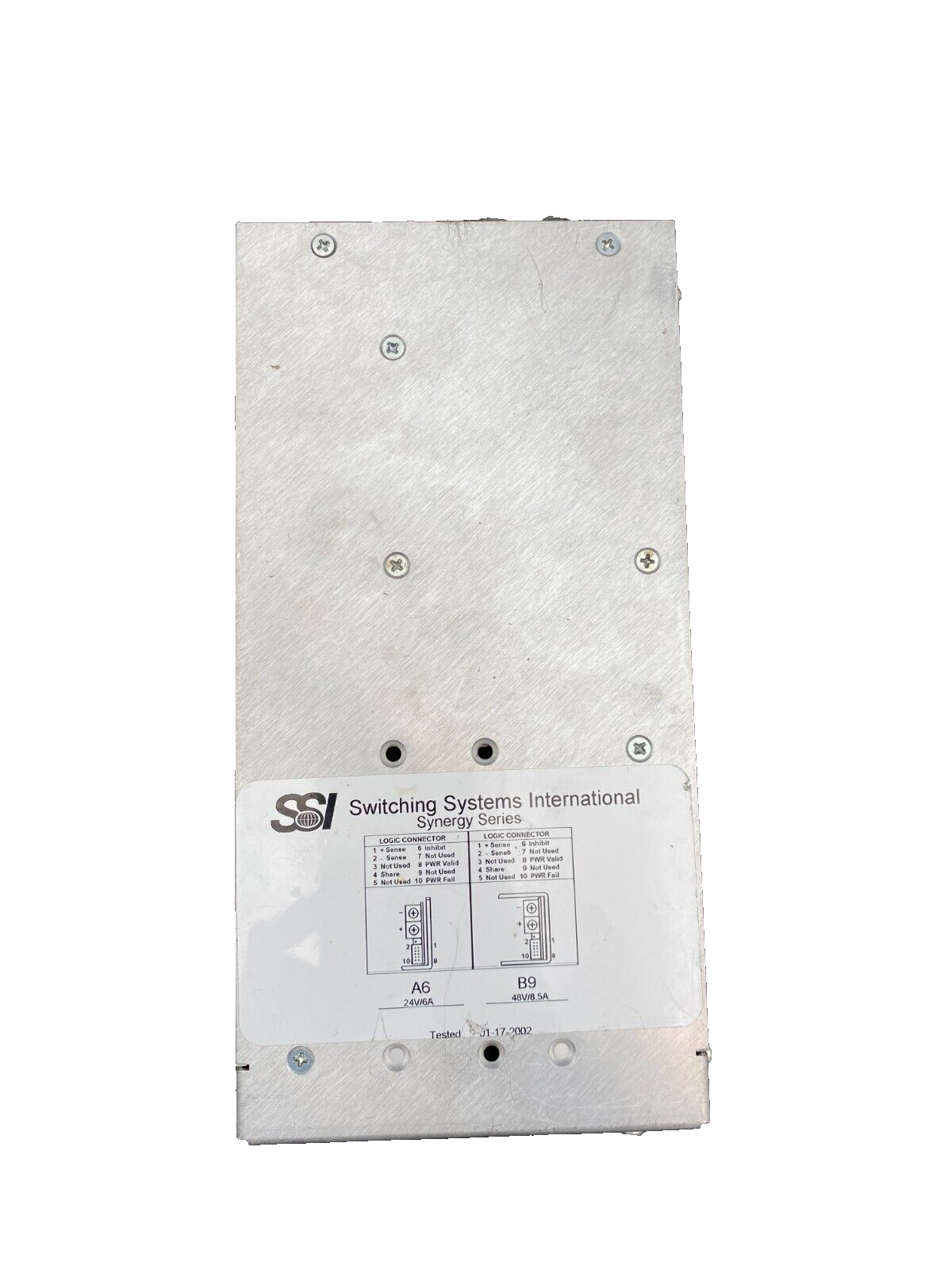 SSI F4B9A6 100-120/200 240VAC POWER SUPPLY