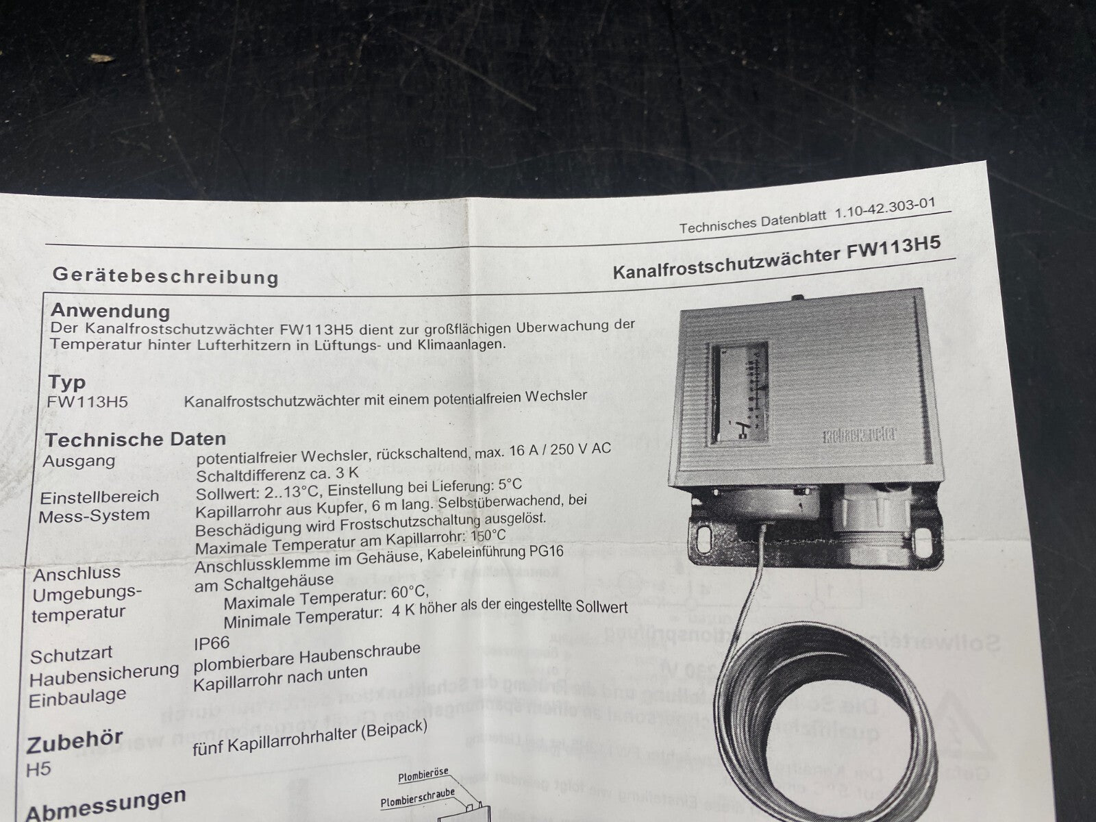 Kieback&Peter FW113H5 - KLR Automation