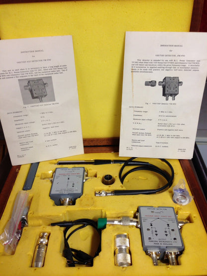 Marconi VHF / UHF Detector TM9936 Rare Vintage TM 9702 9701 complet good condit - KLR Automation