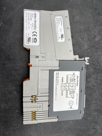 2 pc x ALLEN - BRADLEY 1734 - MB + 1734 - IE2V ( x 2 ) - KLR Automation