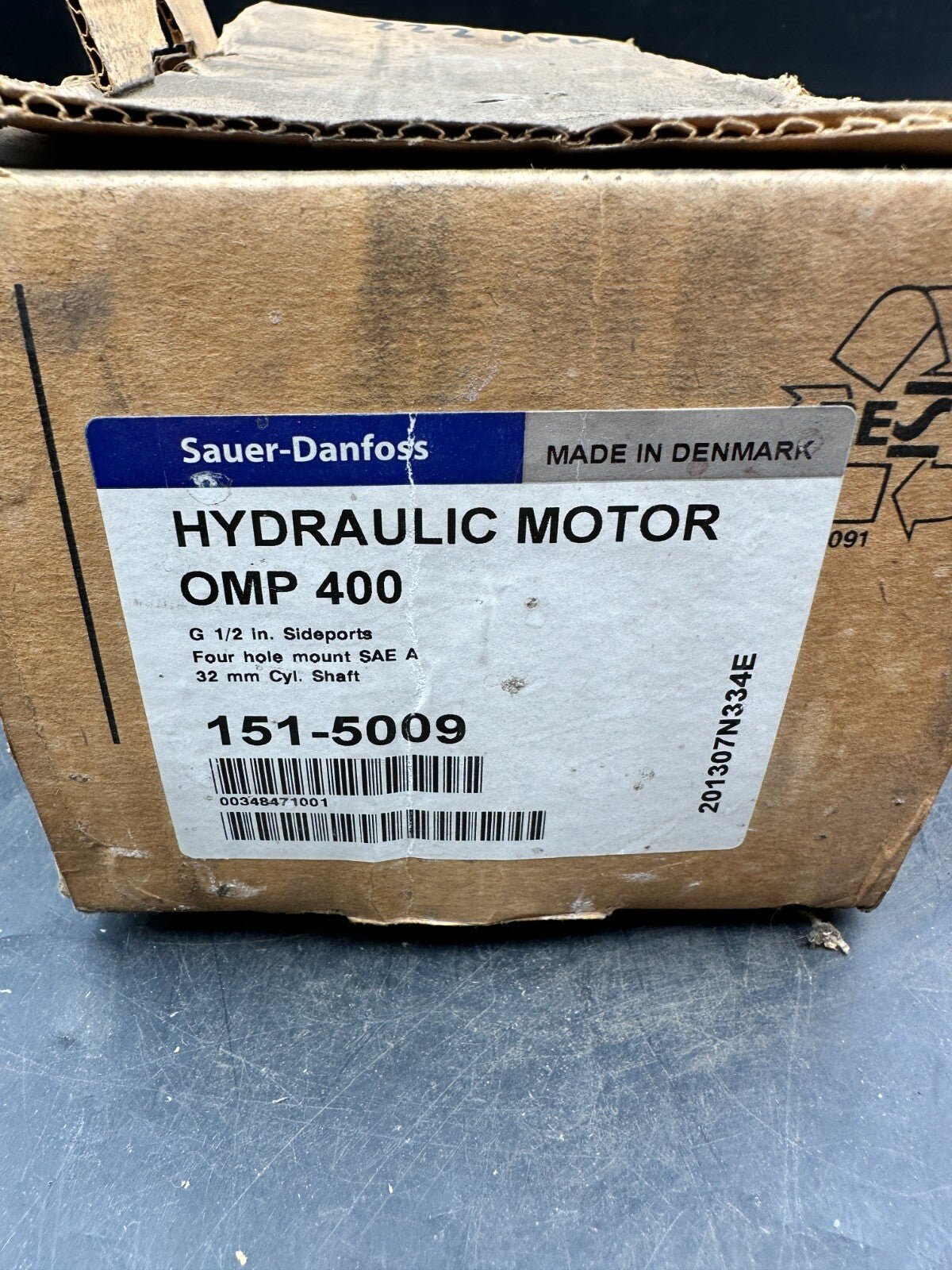 1 pc x DANFOSS OMP 400 HYDRAULIC MOTOR 151 - 5009 ORIGINAL SPARTS OLD STOCK - KLR Automation