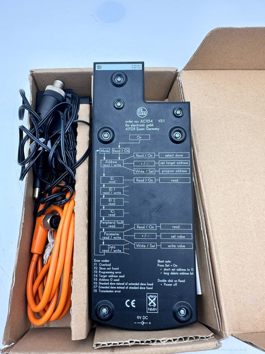 IFM ELECTRONIC AS INTERFACE AC1154 ADDRESSING UNIT AS - I 3.0 - KLR Automation