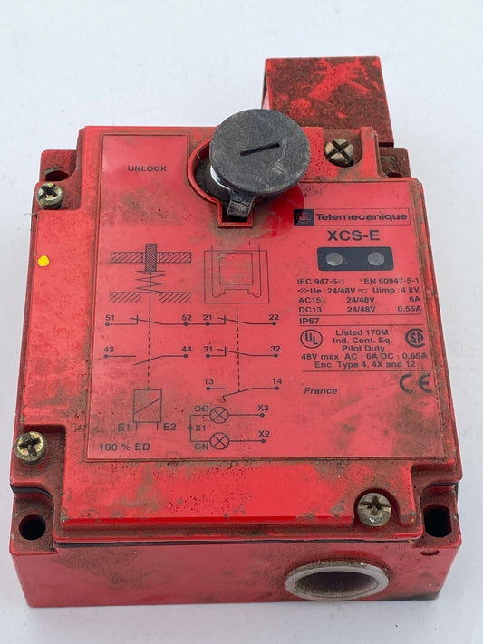 TELEMECANIQUE XCS - E7311 IP67 24 - 48 V Interrupteur de sécurité. without Key - KLR Automation
