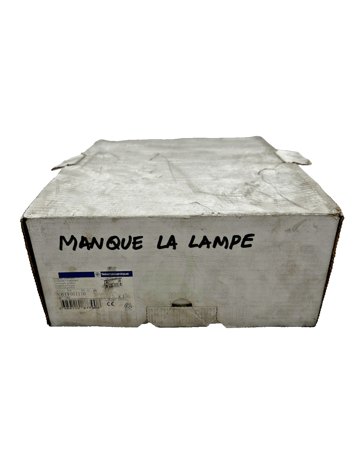 TELEMECANIQUE XBTF011110 MAGELIS GRAPHIC TERMINAL + XBT MEM 32 LAMPE MANQUANTE - KLR Automation