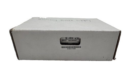 MEANWELL S-40-24 POWER SUPPLY 100-240VAC 1.2A / 24V 1.8A