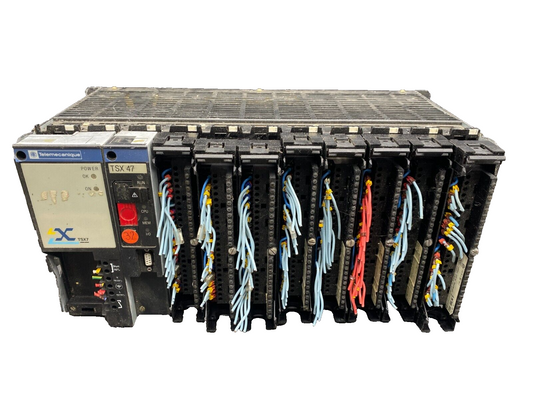 TELEMECANIQUE TSX7 + TSX47 + 5pc x TSXDET1612 + TSXDST1635 + 2pc x TSXDST1682