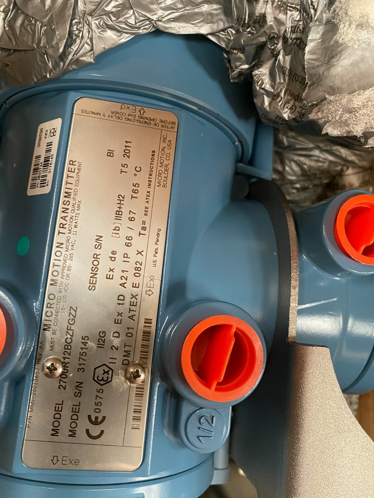 Emerson Micro Motion 2700 R12 BC ZFGZZ  Transmitter 2700R12