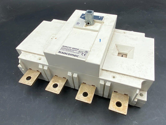 SOCOMEC SIRCO 400A BREAK SWITCH DISCONNECTOR