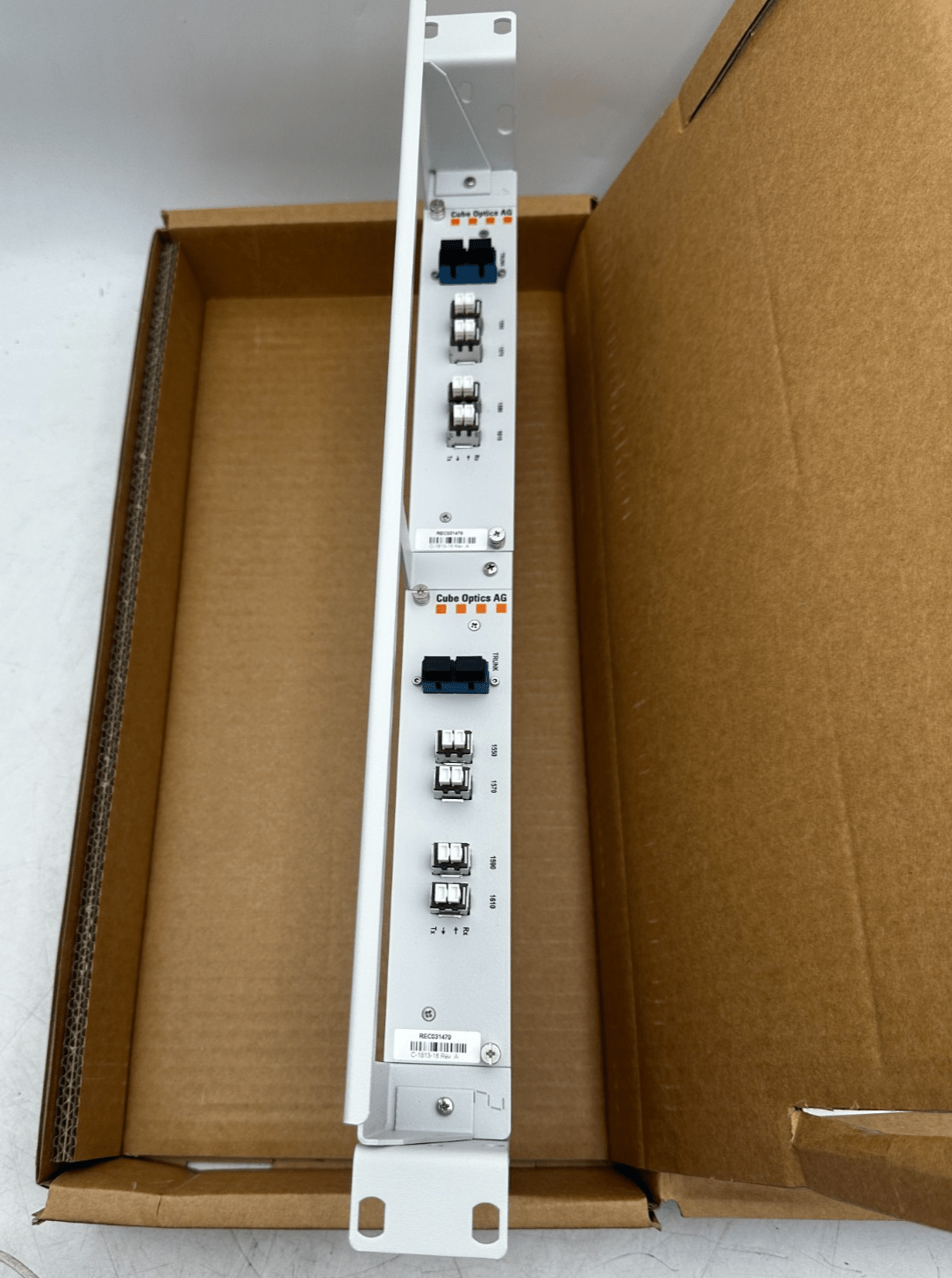 CUBO C - 1813 - 16 REV A CUBO - URA MUX x2pc + C - 1608 REV D WDM MODULAR SHELL - KLR Automation