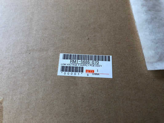 HP LOW VOLTAGE POWER SUPPLY PCB ASSEMBLY RM1 - 5686 - 070 - KLR Automation