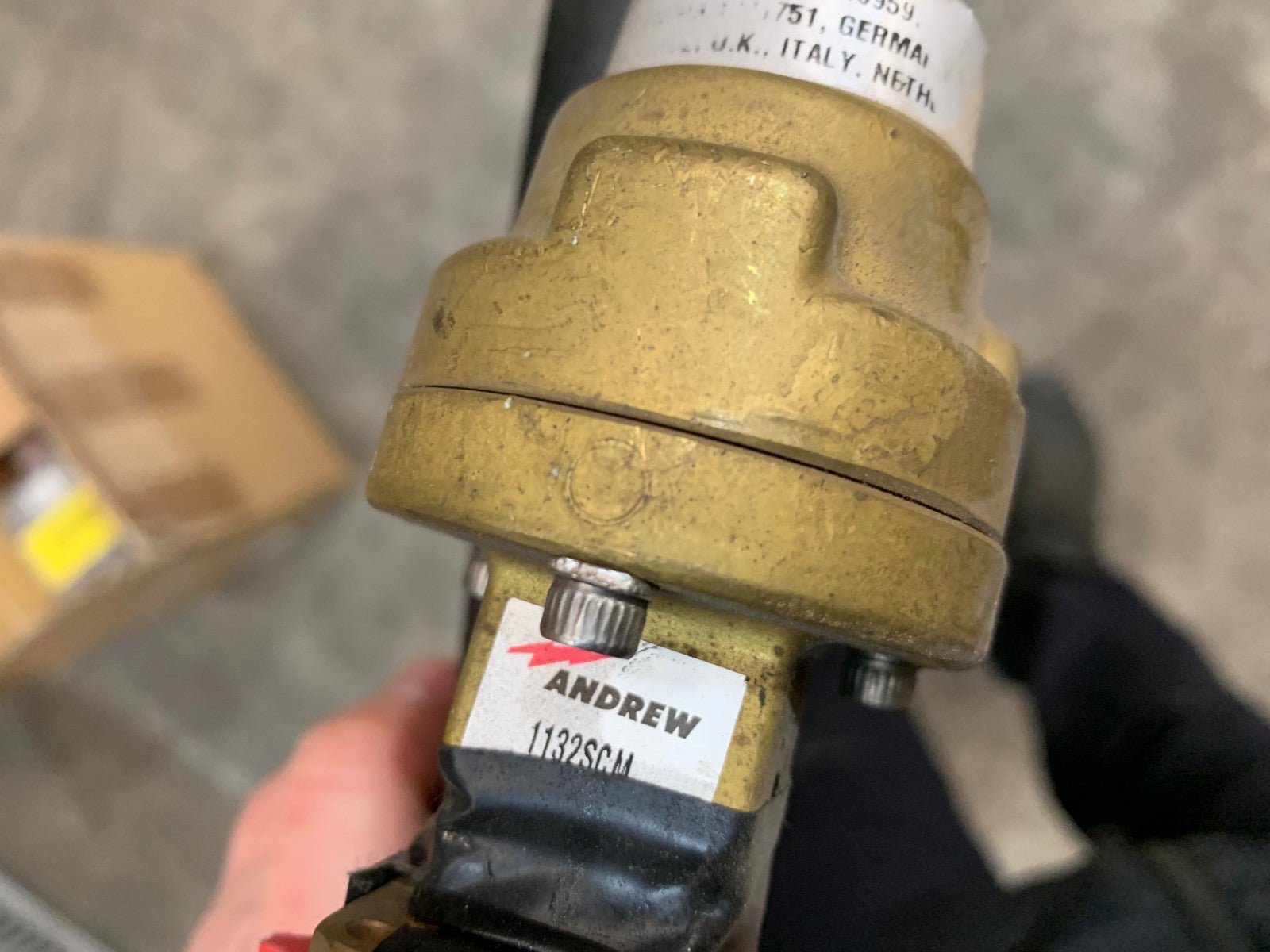 EWP132 - 144 HELIAX Premium Elliptical Waveguide 14.4 - 15.35 GHz ANDREW *see photo - KLR Automation