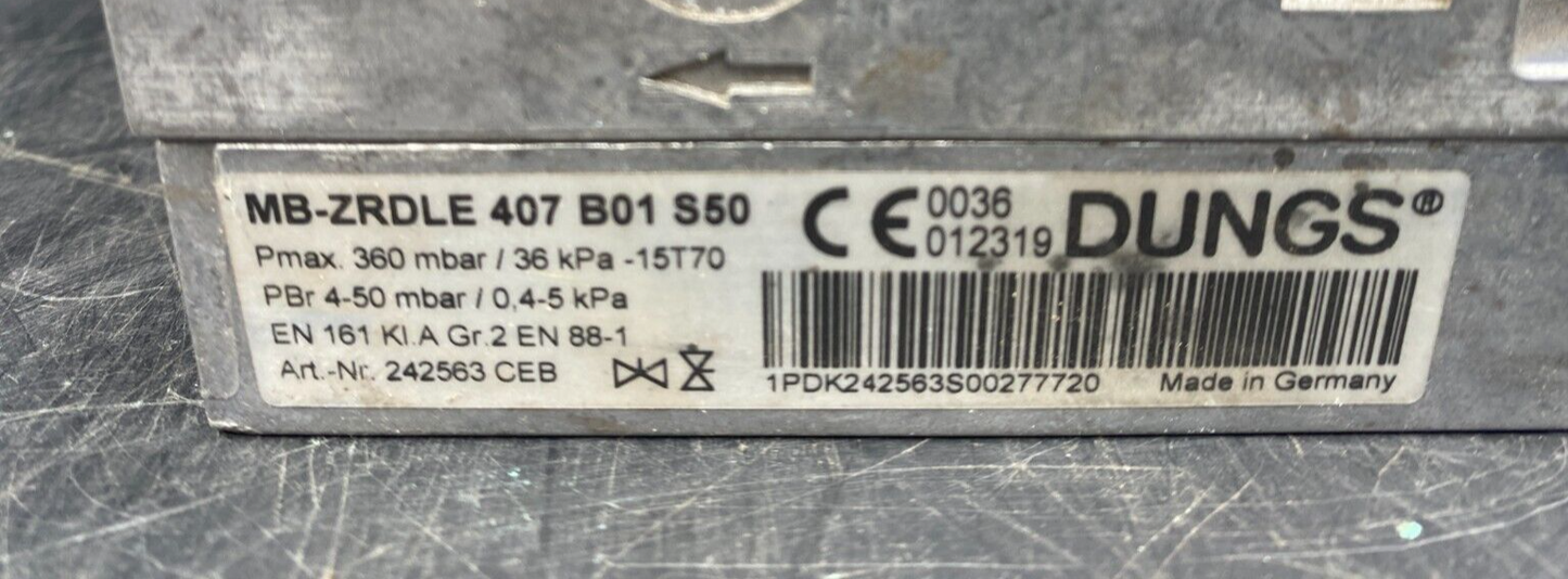 DUNGS MB-ZRDLE 407 B01 S50 (242563) 360MBAR