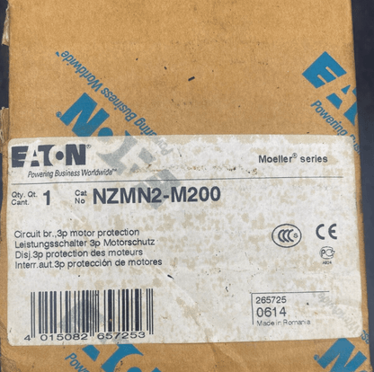 EATON NZMN2 - M200 DISJONCTEUR 3P PROTECTION MOTEUR x1pc - KLR Automation