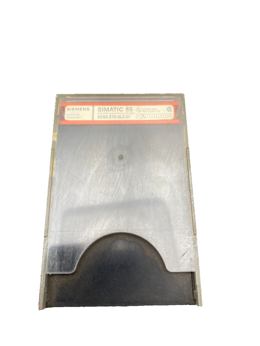 SIEMENS 6ES5375-0LD31 MEMORY SUBMODULE 32K SIMATIC S5