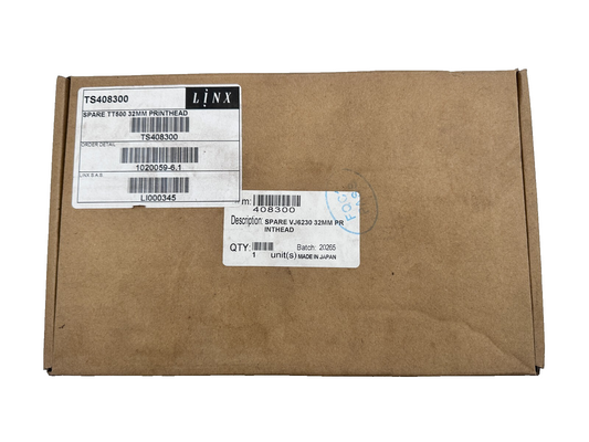 LINX TS408300 SPARE TT500 32MM PRINTHEAD FOR VIDEO JET 6230 x1pc