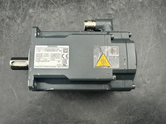 SIEMENS 1FK2104 - 5AF00 - 1MA0 2.4 Nm 2.1A 8000/min SERVOMOTOR - KLR Automation