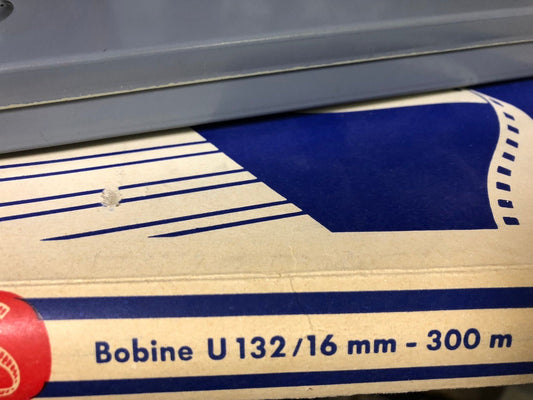 5 x Stocko Bobine U 132 / 16 mm - 300 M diam / 240mm + 1 Bobine 280mm - KLR Automation