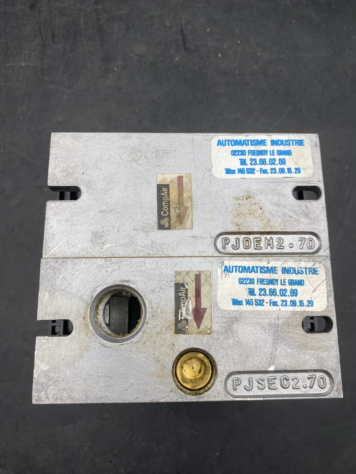 1 pc x COMPAIR DX2.421.70 2624210 PJSEC2.70 PNEUMATIC SOLEINOID VALVE