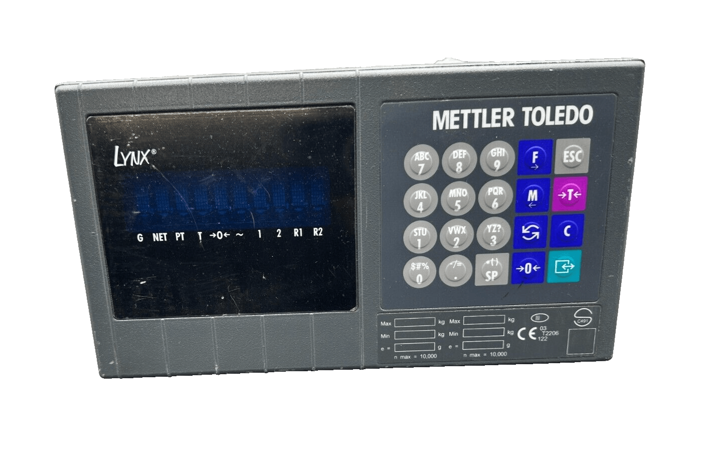 METTLER TOLEDO LYNX LTPA0000075 indicateur de controle de balance x1pc - KLR Automation