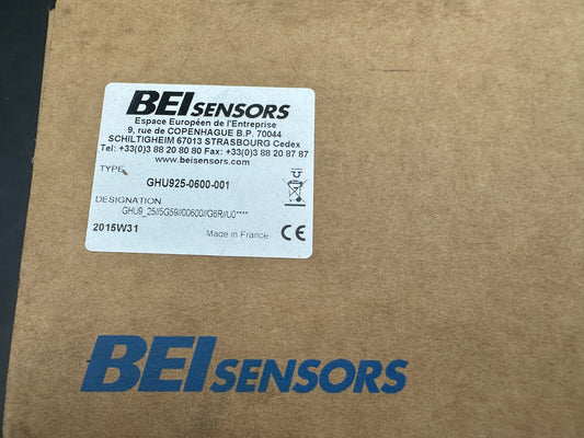 BEI SENSORS IDEACOD GHU925 - 0600 - 001 GHU9_25 5G59 00600 G6R U0 ENCODEUR - KLR Automation