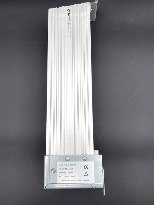 1pc x KEB 15.BR.110 - 6563 BRAKING RESISTOR 800 VDC 620W - KLR Automation